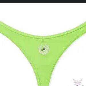PINK Victoria's Secret Lime Green Panties